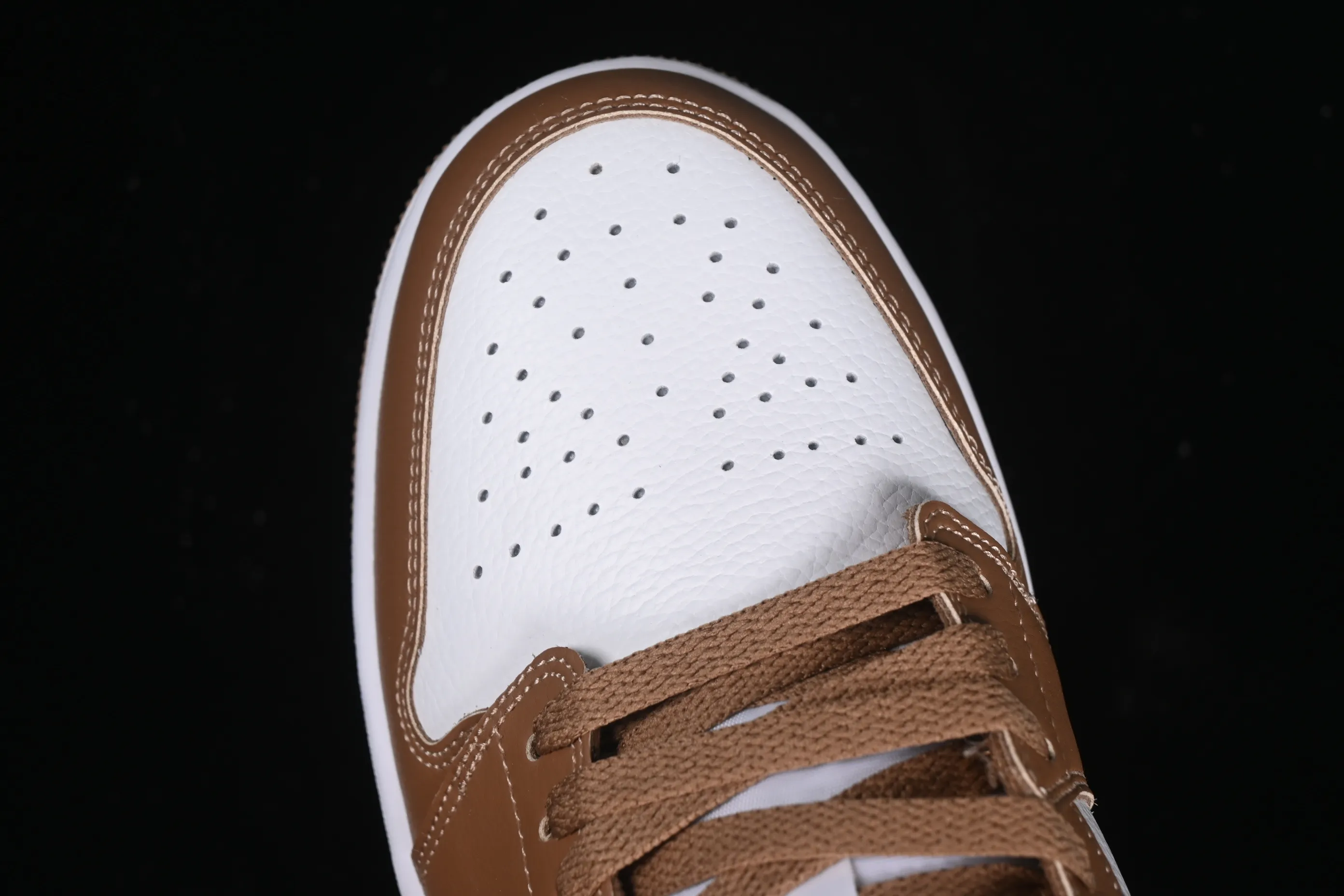 All categories Air Jordan Jordan series basketball shoes Air Jordan 1 Low Air Jordan 1 Low AJ1 Joe 1 white brown low-top cultural casual sneakers DC0774-202